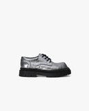 Zapato Cuero Rinho Plata Mosaico Landazuri