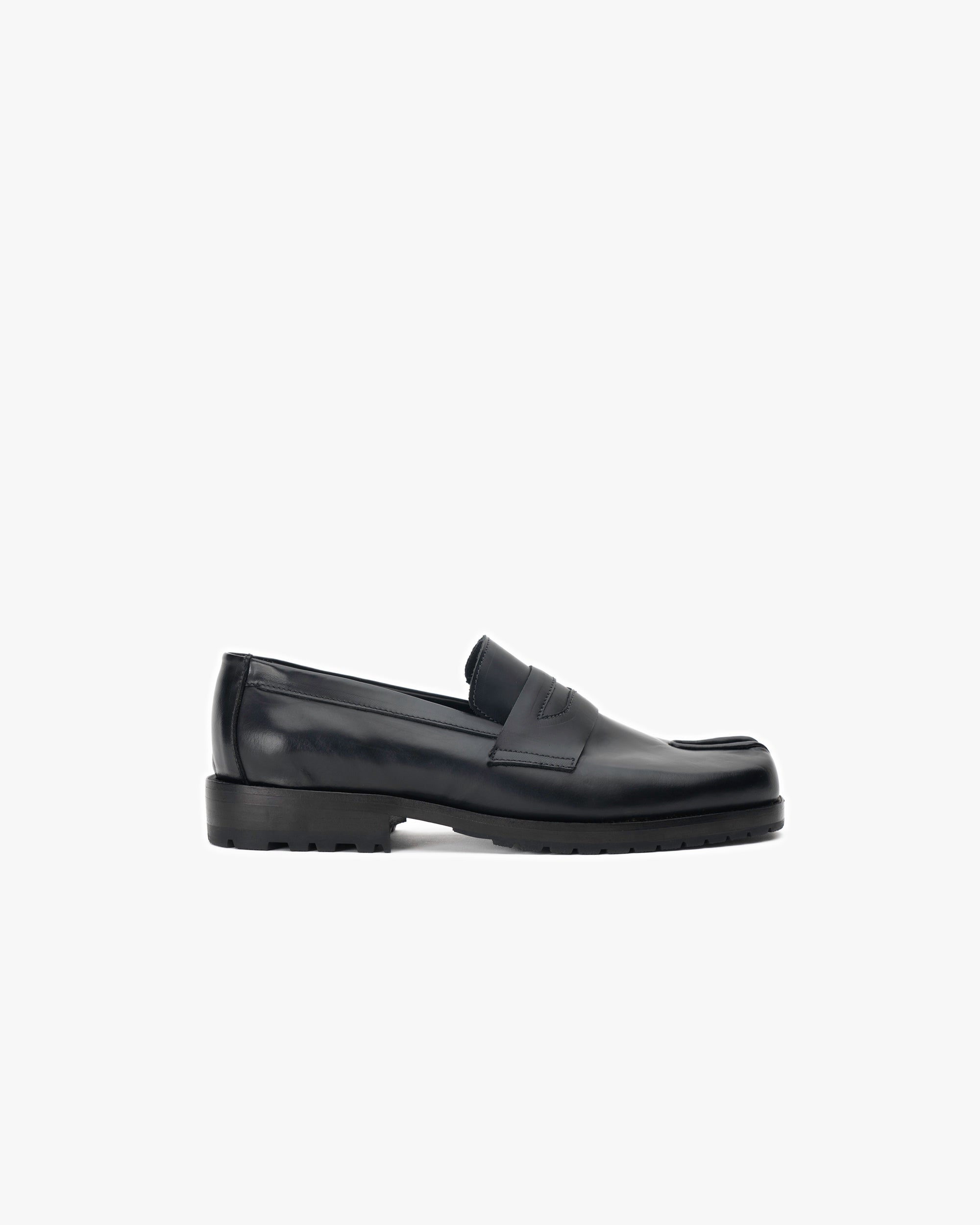 Zapato Cuero Tabi Negro Landazuri