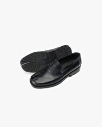 Zapato Cuero Tabi Negro Landazuri