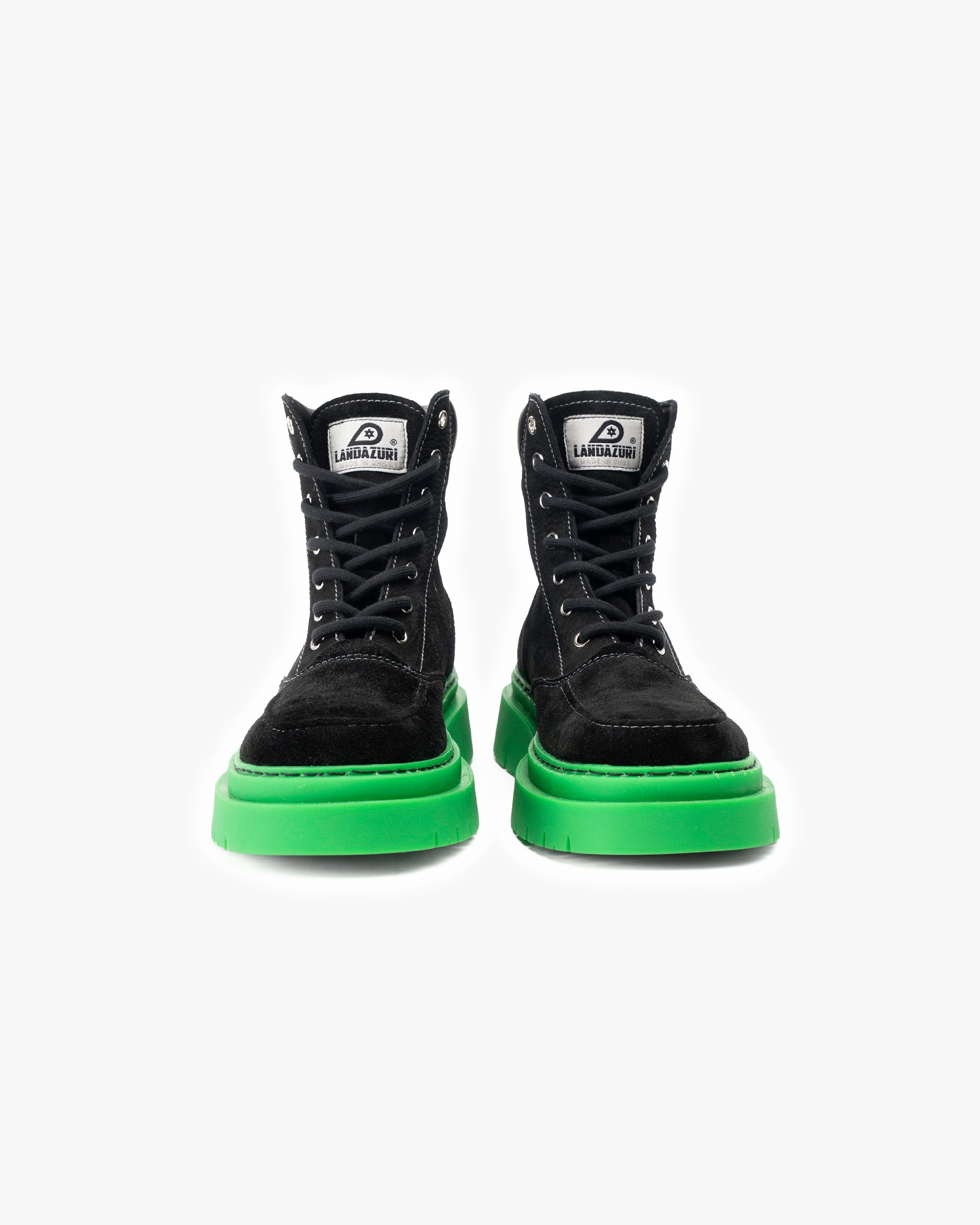 Bototo Cuero V006 Negro Verde Landazuri