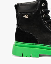 Bototo Cuero V006 Negro Verde Landazuri