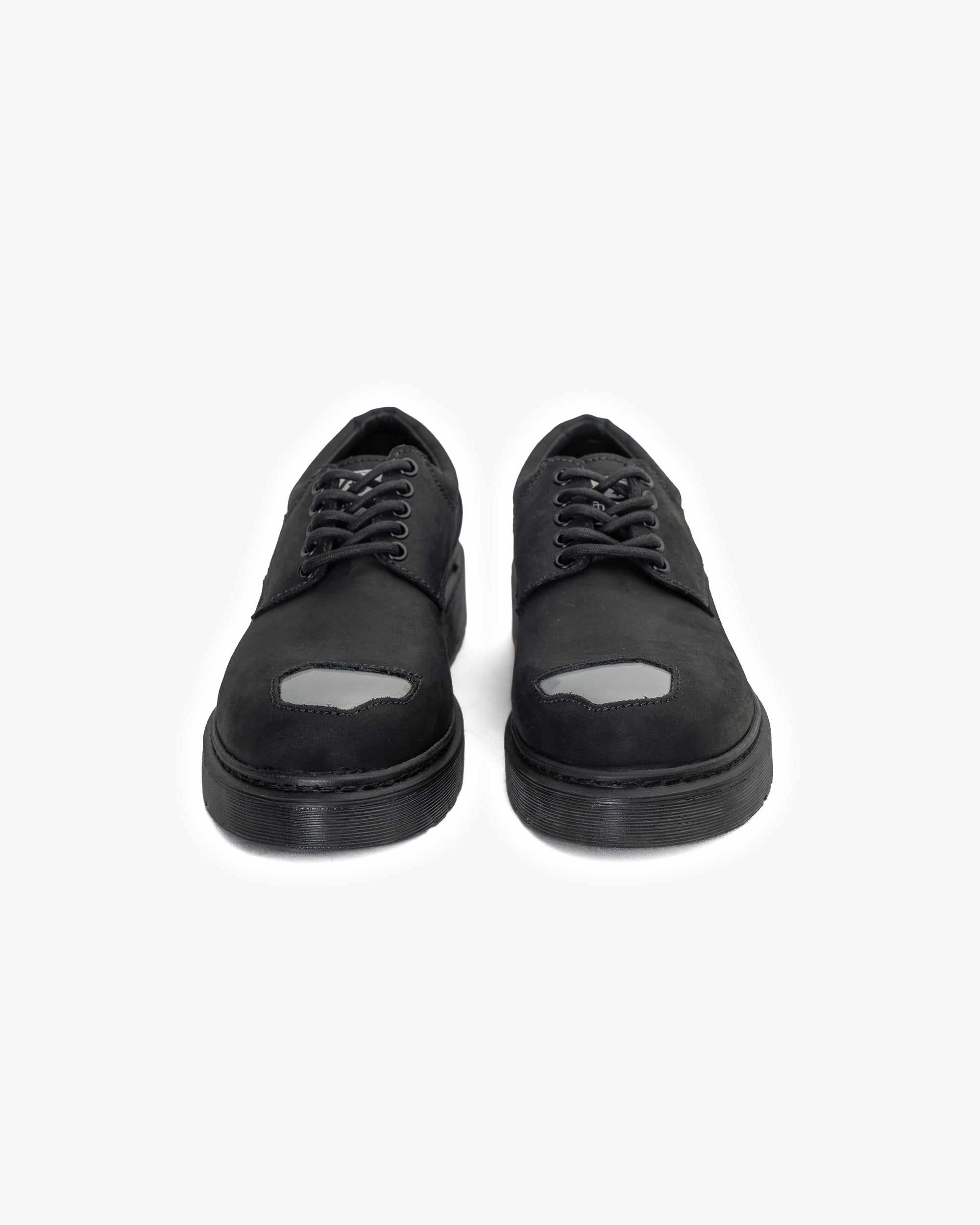 Zapato Cuero Caspio Negro Espejo Volt Landazuri