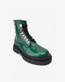 Astar Green Leather Boot Landazuri