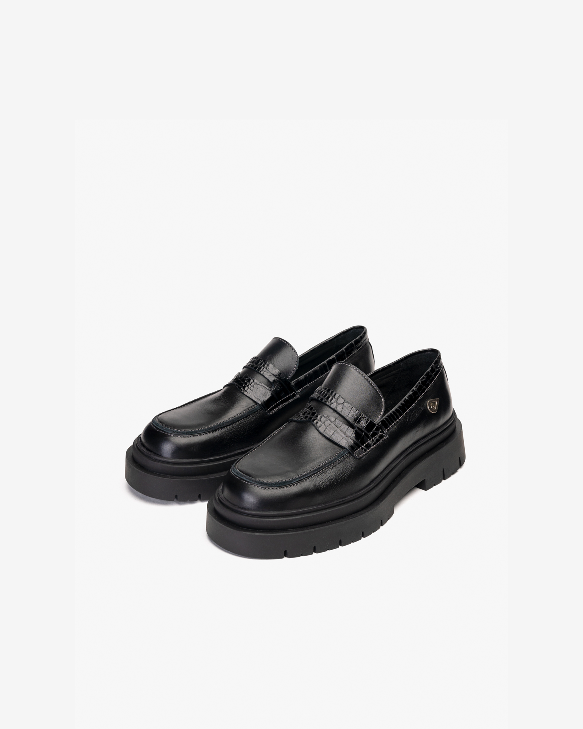 Black Marmara Leather Moccasin Landazuri