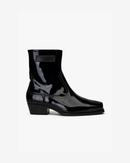 Sonora Black Patent Leather Ankle Boot Landazuri