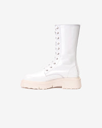 Bota Cuero Blade Blanca Landazuri