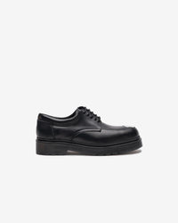 Caspian Leather Shoe Black Mirror Landazuri