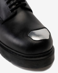 Caspian Leather Shoe Black Mirror Landazuri