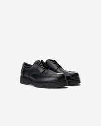 Caspian Leather Shoe Black Mirror Landazuri