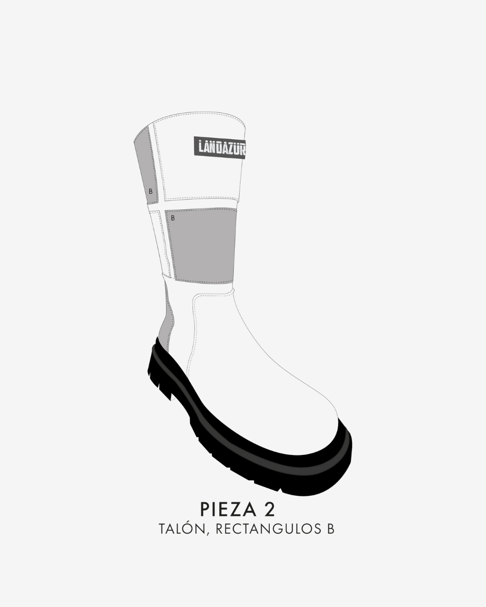 Bota Rea / Reah Landazuri Personalizada