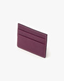 Tarjetero de Cuero Doble Morado Landazuri