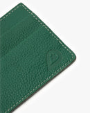 Tarjetero de Cuero Doble Verde Landazuri