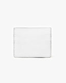 Tarjetero de Cuero Doble Blanco Landazuri