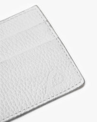 Tarjetero de Cuero Doble Blanco Landazuri