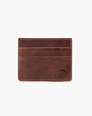 Tarjetero de Cuero Doble Café Savage Landazuri