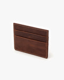 Tarjetero de Cuero Doble Café Savage Landazuri