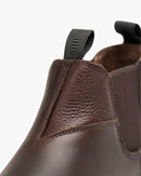 Botín Cuero Hombre  Arno Café Oscuro Zameta