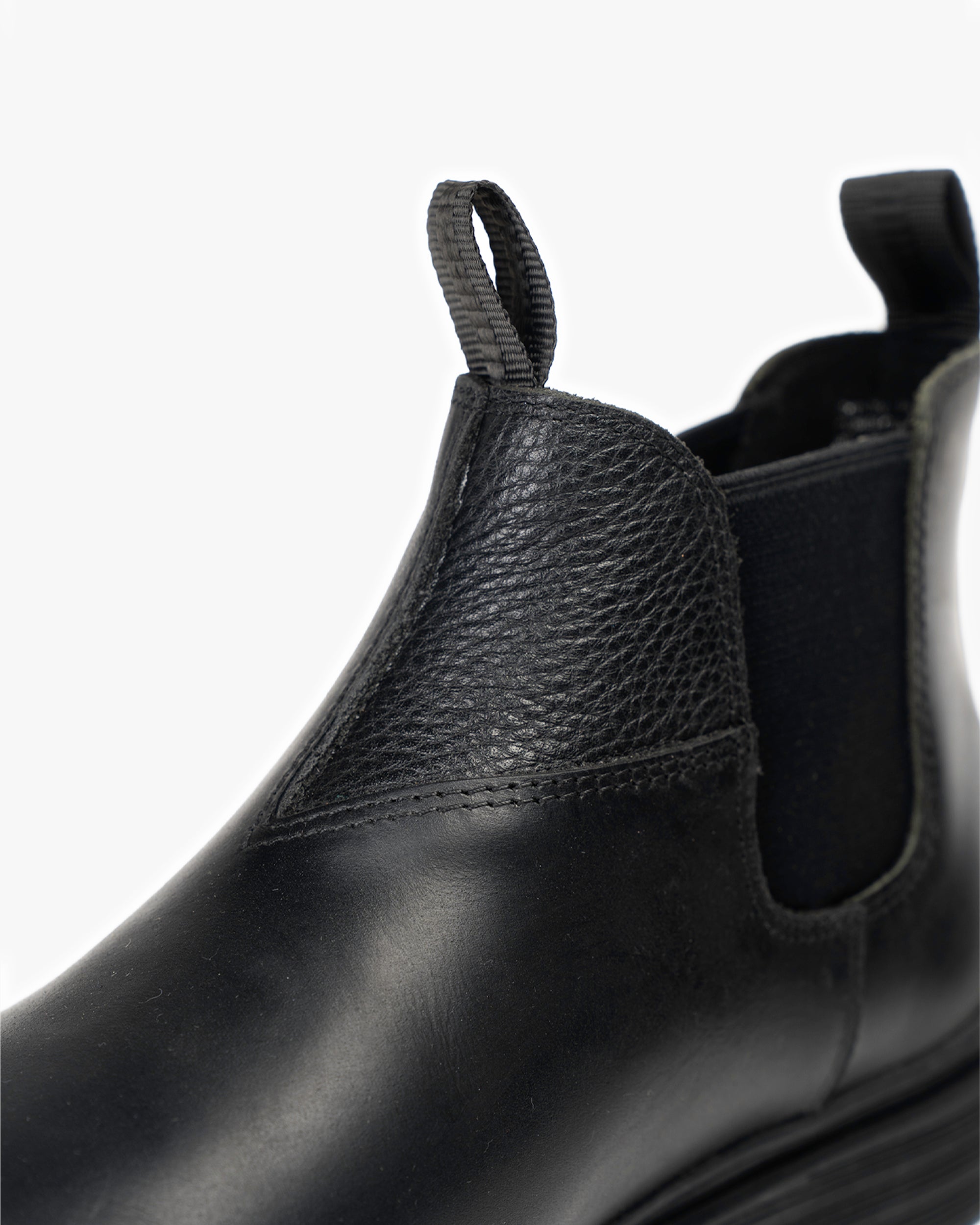 Botín Cuero Hombre Arno Negro Zameta