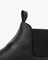 Botín Cuero Hombre Arno Negro Zameta